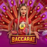 Mega Baccarat hos Huzzlin