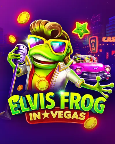 Elvis Frog in Vegas hos Huzzlin